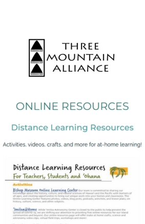 Online Resources Three Mountain Alliance
