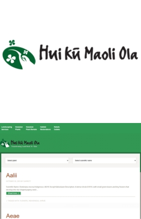Plant Directory Hui Kū Maoli Ola