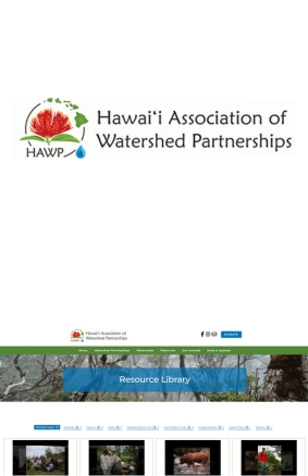 Resource Library Hawaiʻi Association of Watershed Partnerships