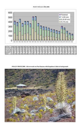 Starr Environmental - 2008 Annual Silversword (Haleakalā) Census Update